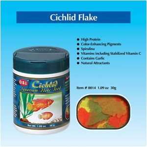  OSI Marine Lab Cichlid Flake Fish Food 1.09oz: Pet 