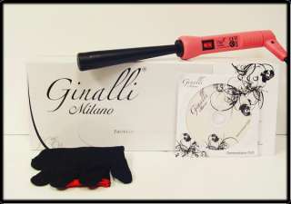 Ginalli Milano Curling Iron, 25mm 13mm Hair Curler,Pink  