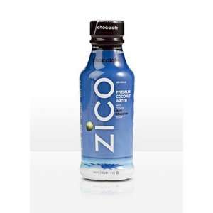 Zico Chocolate Coconut Water Twelve 14 oz. Bottles  