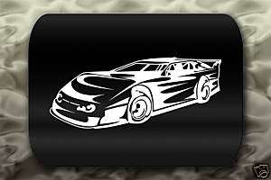 Late Model Racing Sticker Dirt Track Car  