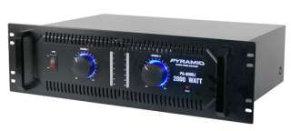 PYRAMID PA800DJ 2000 Watts Stereo Power Amplifier  