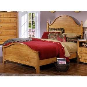  Cottage Collection Panel Bed in Pine Size Full