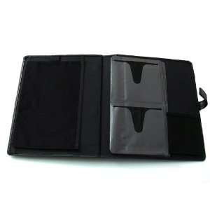 Genuine Dell Black XPS 16 CD Case Leather Planner / Organizer 9x11