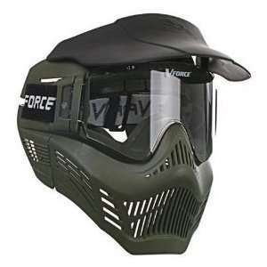VForce Armor Paintball Mask Goggle   Olive  Sports 