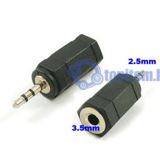 5mm Female to 2.5mm Male Audio Converter Jack Adapter  