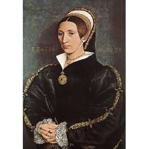     24 x 34 inches   Portrait of Catherine Howard