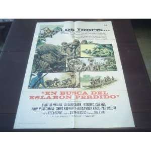  Original Movie Poster Skullduggery Burt Reynolds Gordon 
