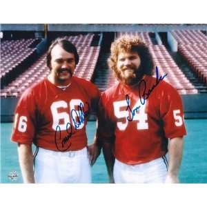 Tom Banks and Conrad Dobler St. Louis (Football) Cardinals Dual 