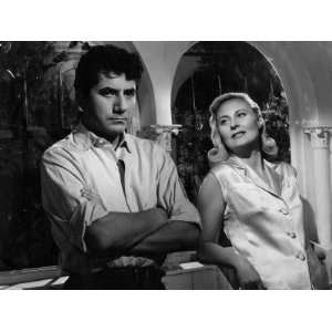 Daniel Gelin and Michele Morgan Retour de Manivelle, 1957 Movie 