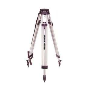 David White 60 9450N Contractors Aluminum Tripod with Quick Clamp and 