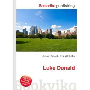  Luke Donald Ronald Cohn Jesse Russell Books