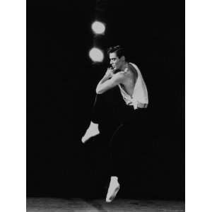  Jacques DAmboise of the New York City Ballet Stretched 