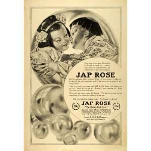  1910 Ad James Kirk Jap Rose Bubble Bath Japanese Children 