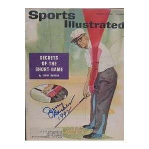  Jerry Barber autographed Sports Illustrated Magazine (Golf 