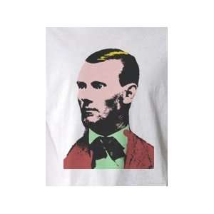 Jesse James Pop Art Graphic T shirt (Mens Large)