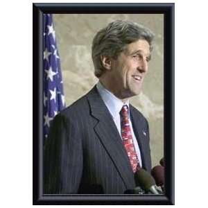 Metal Framed Print   John Kerry   Presidential Campaign   Artist John 