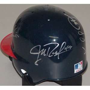  Atlanta Braves Pitchers Autographed Braves Mini  Helmet 