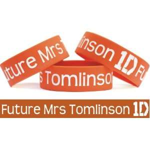 Future Mrs Tomlinson One Direction Wristband Louis Fan Bracelet Wrist 