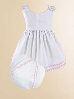   Linens   Personalized Toddler Girls Garden Dress   Saks