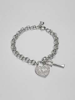 Dior   Trotter Heart and Key Charm Bracelet    