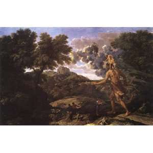  Hand Made Oil Reproduction   Nicolas Poussin   24 x 16 