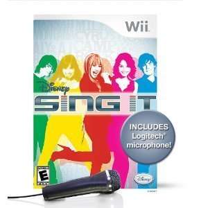  Wii Disney Sing It (Game + 3 Microphones) 