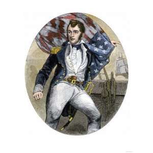  Us Navy Commander Oliver Hazard Perry During the Battle of 