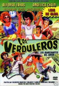 LOS VERDULEROS (1986) ALFONSO ZAYAS, ANGELICA CHAIN  