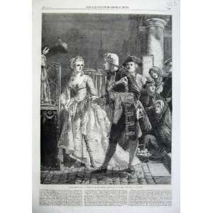   Print 1865 Robin Adair Man Woman Romance Thomas