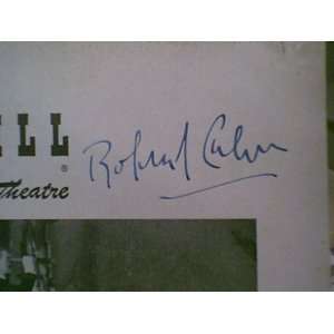  Culver, Roland 1953 Playbill The Little Hut Signed 