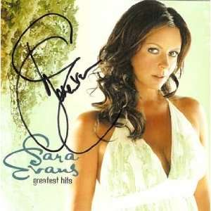  Autographed SARA EVANS Greatest Hits CD Signed Everything 