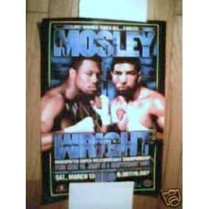  SHANE MOSLEY VS WINKY WRIGHT 1 GORGEOUS BOXING POSTER 