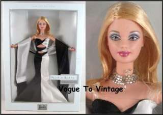 Noir et Blanc Barbie doll Club Exclusive Limited HTF 027084018578 