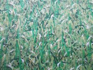 Wilmington Natures Song Green Grass Landscape Fabric Yd  