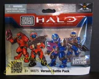 Halo Mega Bloks Versus Battle Pack Limited Ed UNSC Red ODST Target 