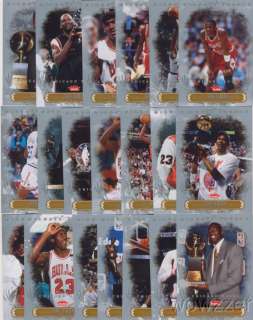 Fleer Michael Jordan 200 Card Complete Career Set $200+  