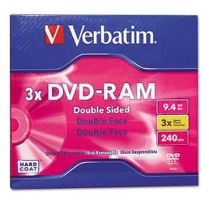   Type 4 Double Sided DVD RAM Cartridge, 9.4GB, 3x VER95003 Electronics