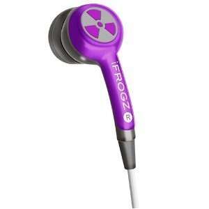    iFrogz EarPollution 3.5mm Pink Earbud Headphones Electronics