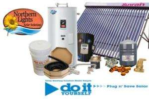 SWH 4 Solar Hot Water Heating Package   DIY Solar Kits  
