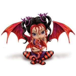   Figurine Collection Dragon And Fairy Fantasy Art