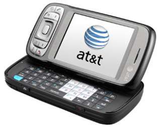 Like a micro laptop, the AT&T Tilt features a full QWERTY keyboard and 