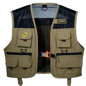   Lucky Bums Kids Fishing & Adventure Vest   Hiking, Camping, Hunting