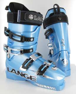 Lange World Cup Team Crazy Blue Jr 2010 Ski Boots 24.5  