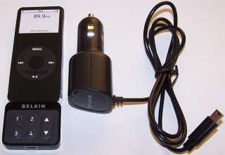 BELKIN FM Transmitter + for iPod 1st Gen 1G NANO F8Z061  