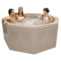   F100 5 PERSON PORTABLE HOT TUB SPA JACUZZI  CHOOSE BETWEEN TAN OR GRAY
