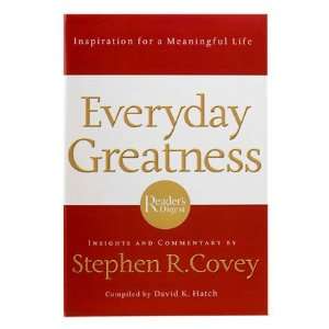  Franklin Covey Hardcover Everyday Greatness Inspiration 