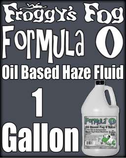 Froggys Pro Oil Based Haze Juice Machine Fluid   Gallon