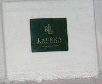 Ralph Lauren BRITTANY LACE Queen Flat SHEET New 1st Qu  