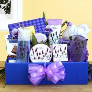  Lovely Lavender Relaxation Spa Gift Basket Beauty