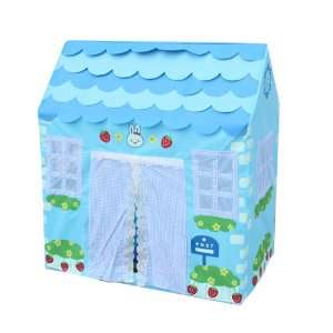  Blue Fairy Princess Castle Pop Up Children Kids Toy House Play Tent 